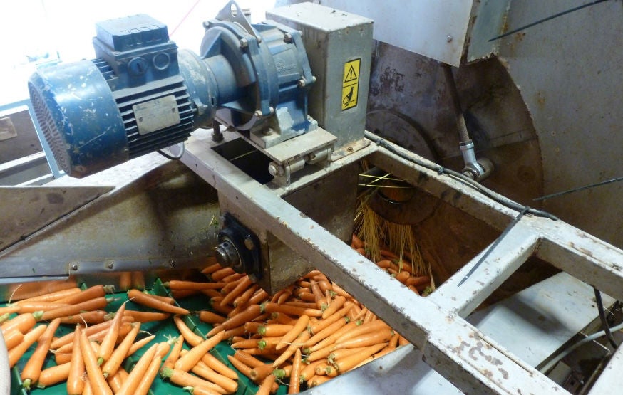 Food - Beverage, carrot washer Food - Beverage, carrot washer