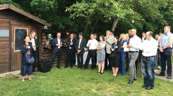 欧州ダイバーシティ会議での懇親の様子