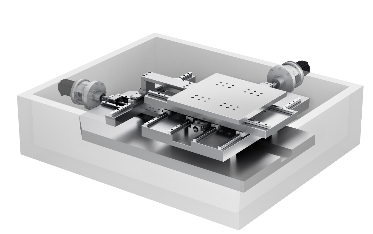 真空環境用XYテーブル