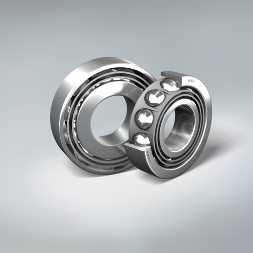 Angular-contact thrust ball bearings of the TAC series are used to take up axial forces on S-HTF ball screws