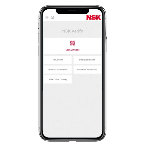 News | Nsk Verify App Upgraded To Include Industrial Bearings