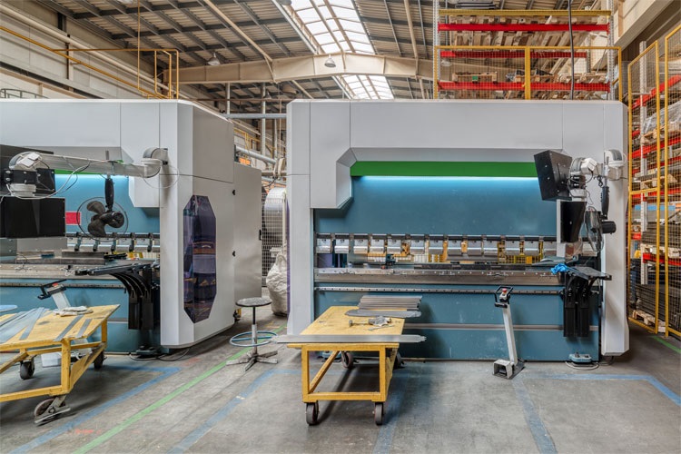 An increasing number of press brake manufacturers are developing machines with electric drive systems. Photo: Nordroden/Shutterstock