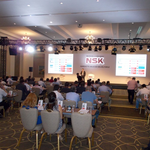 100 people from 36 companies attended the ‘NSK Solutions for the Steel Sector’ seminar in Turkey recently