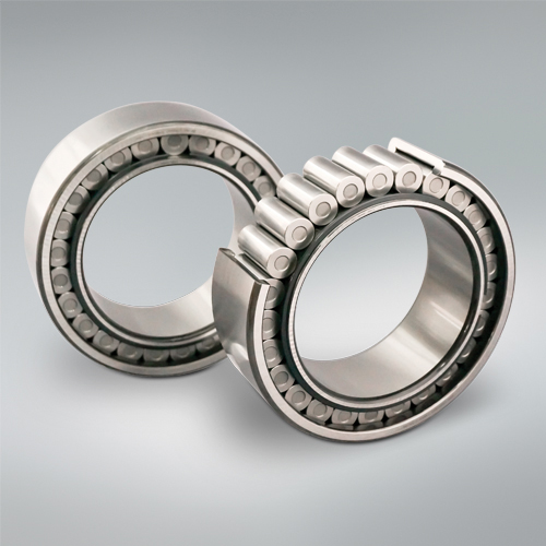 Picture of cylindrical roller bearings for steel industries.