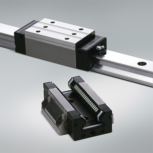 NSK’s RA series of low-friction, high-load capacity roller guides 