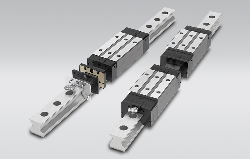 High Rigidity RA/RB Series Roller Guides